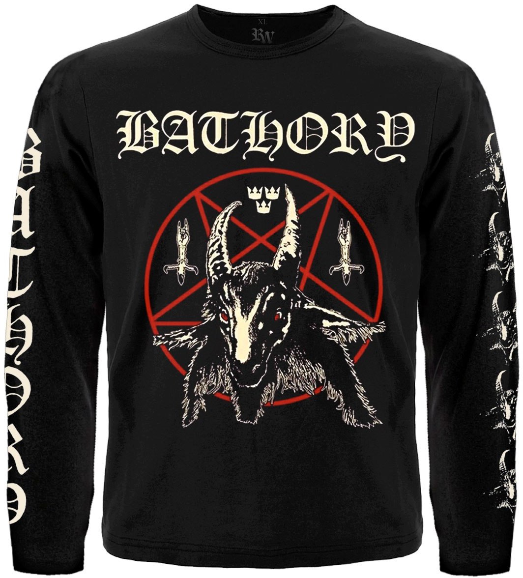 Футболка з довгим рукавом Bathory "Bathory" (з друком на рукавах)