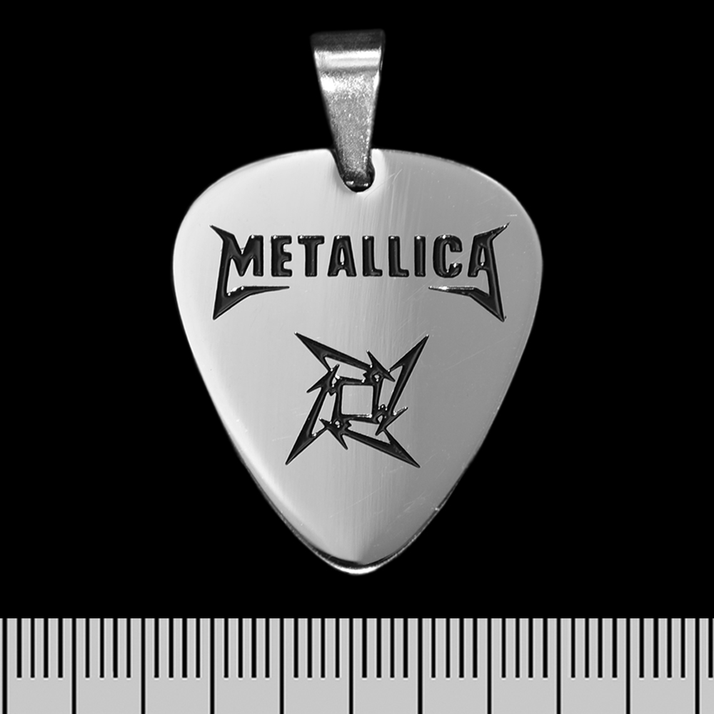 Кулон Metallica "St. Anger" logo with M-Star (ptsb-065) медиатор