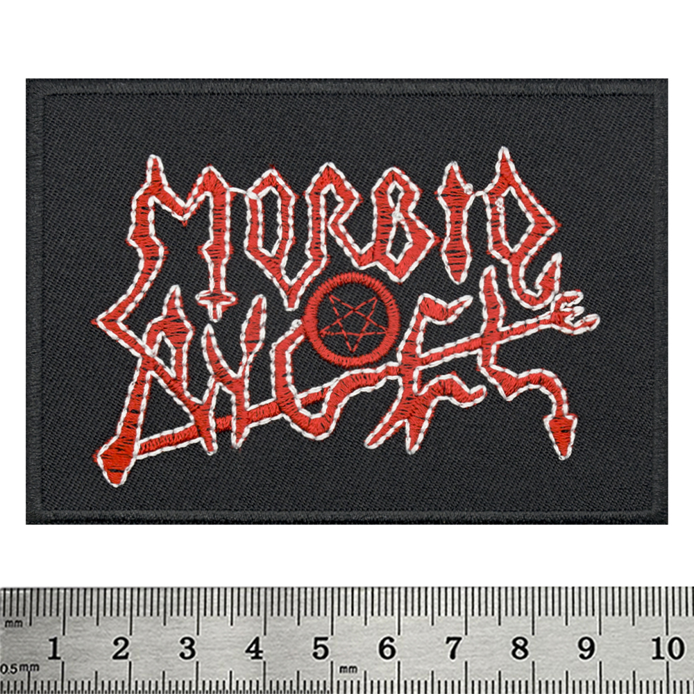 Нашивка термо Morbid Angel (red logo) (stp-027) Нашивка термо Morbid Angel (red logo) (stp-027)