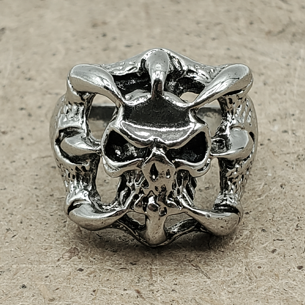 Перстень Череп у пазурах (aer-017)
