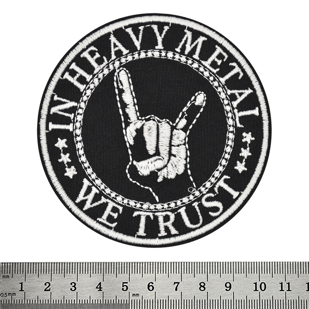 Нашивка In Heavy Metal We Trust