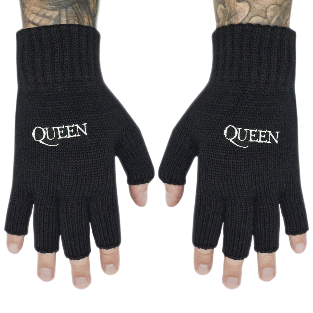 Рукавички без пальців QUEEN - LOGO (gol-018) Рукавички без пальців QUEEN - LOGO (gol-018)