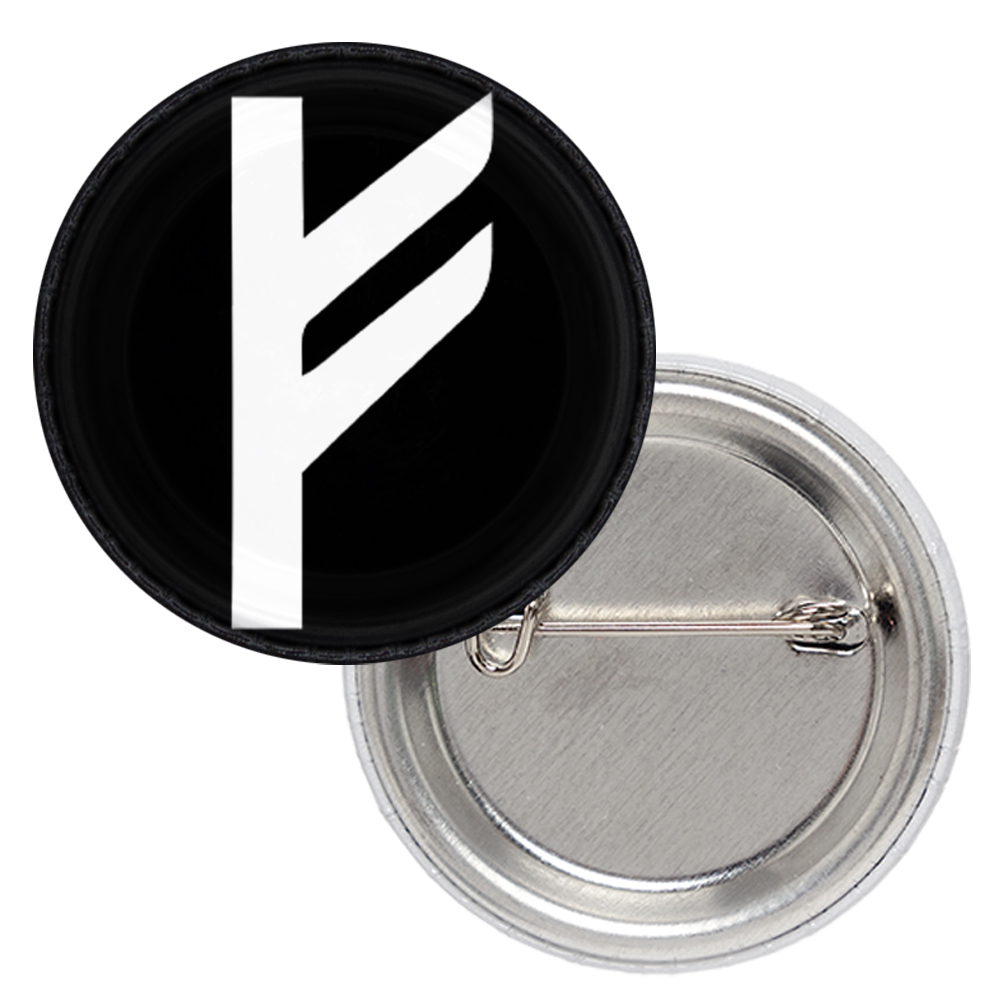 Значок Руна Fehu Значок Руна Fehu