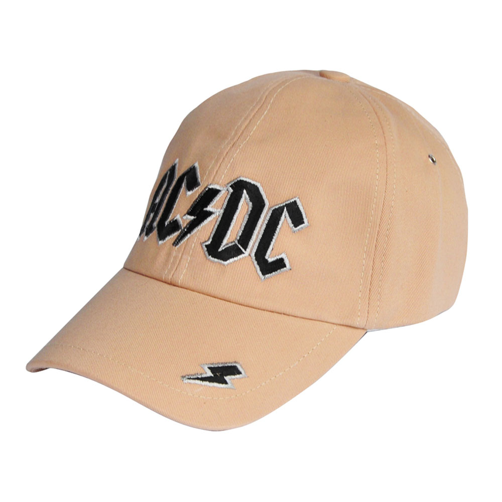 Бейсболка AC/DC (цвет бежевый)
