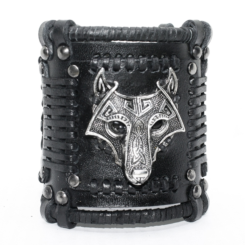 Браслет Стімпанк Вовк (Fenrir) (bsp-48)