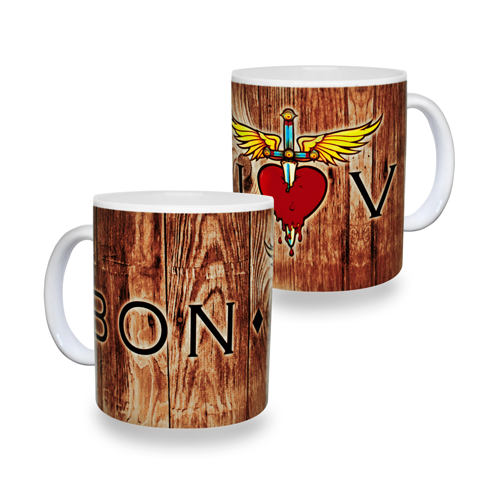 Чашка Bon Jovi