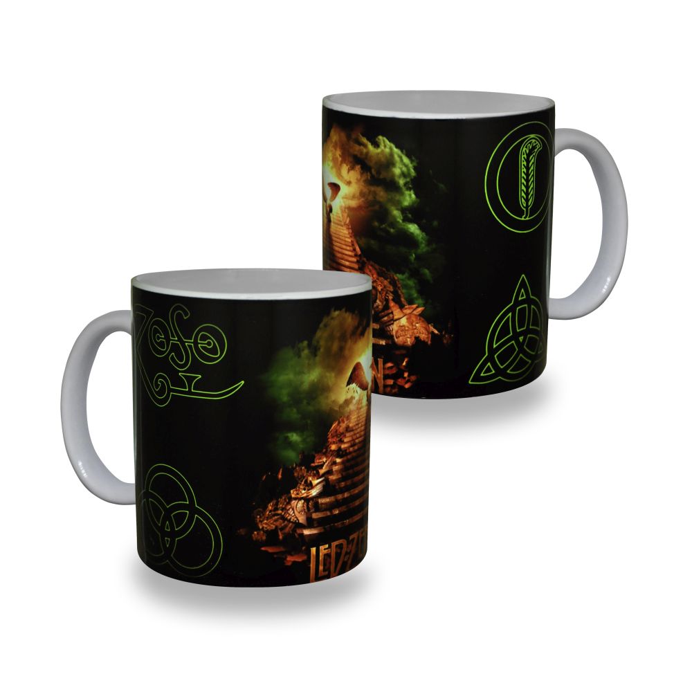 Чашка Led Zeppelin "Zoso" (ангел)