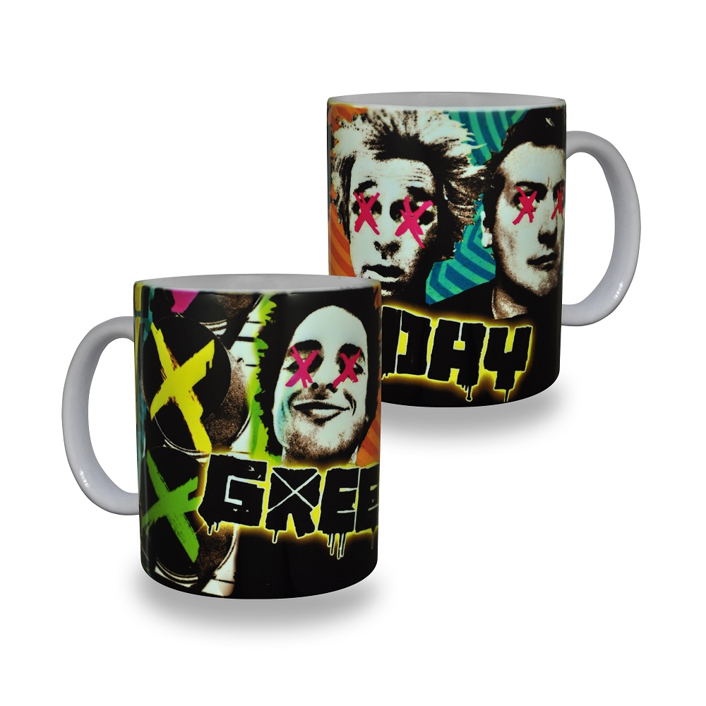 Чашка Green Day "Uno! Dos! Tre!"