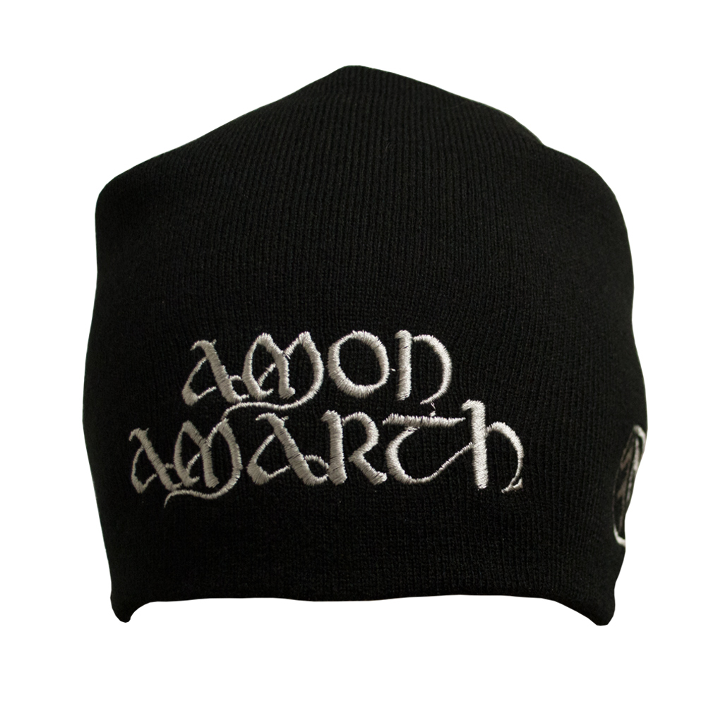 Шапка с вышивкой Amon Amarth черная