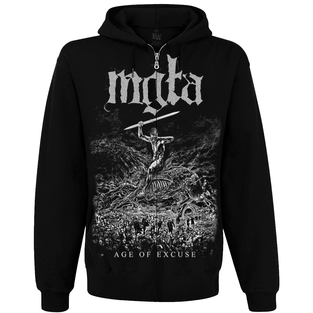 Худі Mgla "Age of Excuse" на блискавці