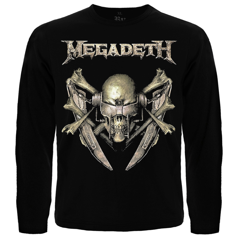 Футболка с длинным рукавом Megadeth "Last Rites" Футболка с длинным рукавом Megadeth "Last Rites"