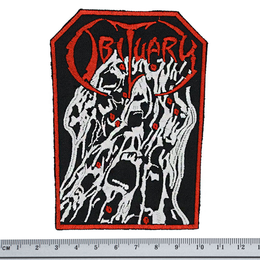 Нашивка Obituary "Cause of Death" Нашивка Obituary "Cause of Death"