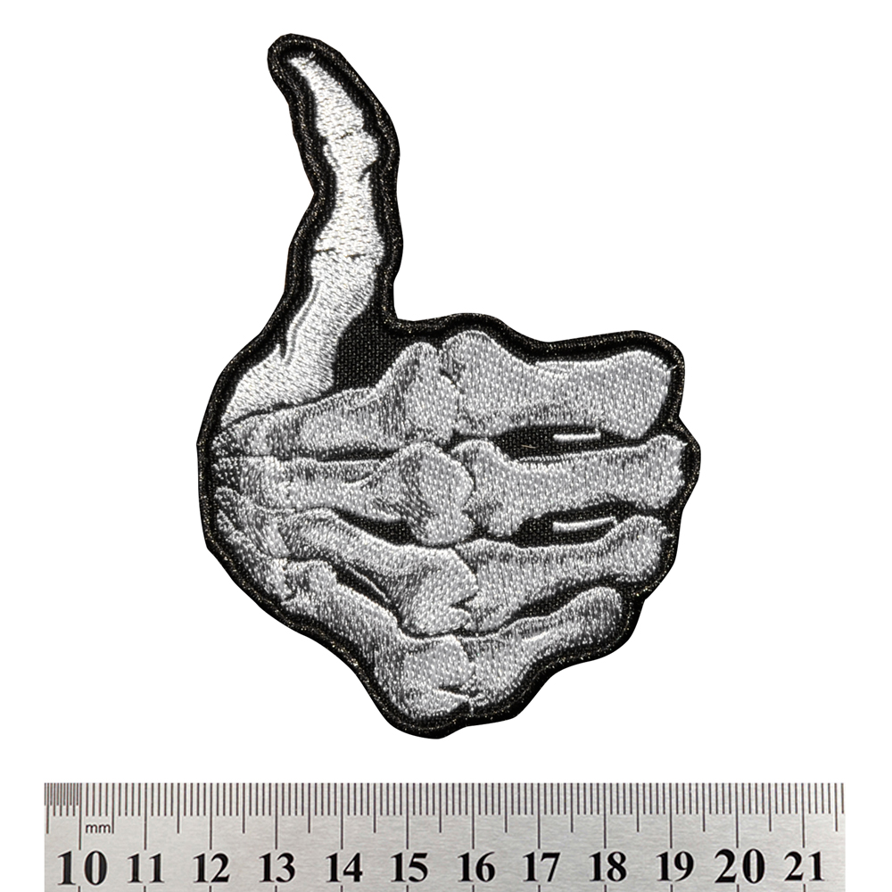 Нашивка Skeleton Thumb Up