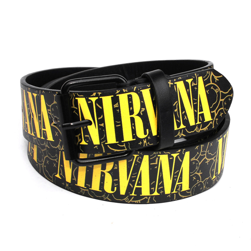 Ремень с печатью Nirvana