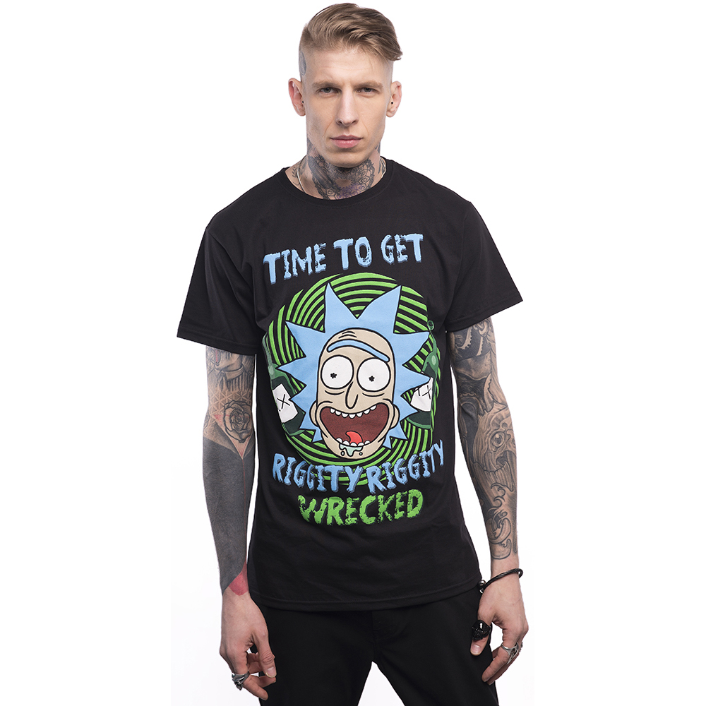 Футболка Rick And Morty "Riggity Riggity Wrecked" Urbanist